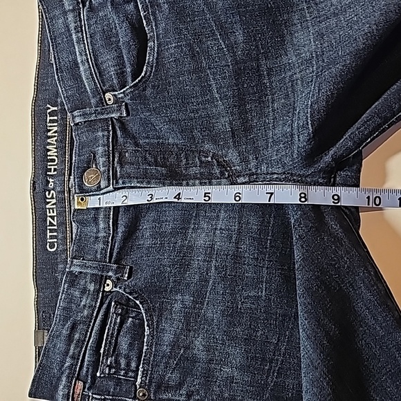 Citizens of Humanity Amber Blue Jeans Denim Pants Medium Rise Bootcut Stretch 28 - Picture 11 of 13